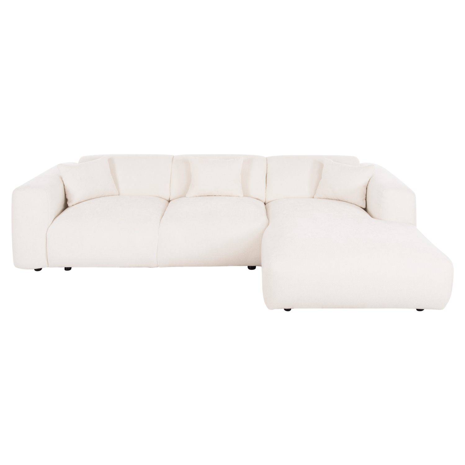 ΚΑΝΑΠΕΣ ΓΩΝΙΑ BRICKEN HM3275.02R ΛΕΥΚΟ ΥΦΑΣΜΑ 110-282x98-160x72Υεκ. 1τμχ - Image 3