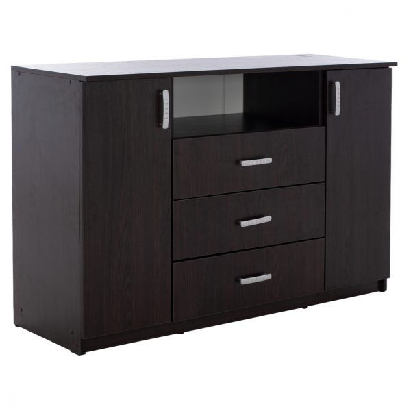 ΜΠΟΥΦΕΣ ΜΕ 2 ΝΤΟΥΛΑΠΙΑ Κ 3 ΣΥΡΤΑΡΙΑ ADLER WENGE HM2430.02 120X45X85Y εκ. 1τμχ