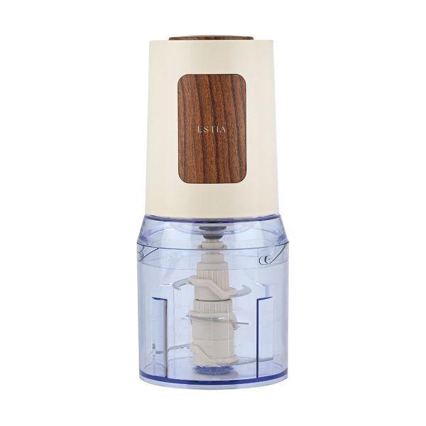 ESTIA ΠΟΛΥΚΟΠΤΗΣ PURE CREAM 400W ΜΕ ΠΛΑΣΤΙΚΟ ΜΠΟΛ 0.5lt ΚΡΕΜ