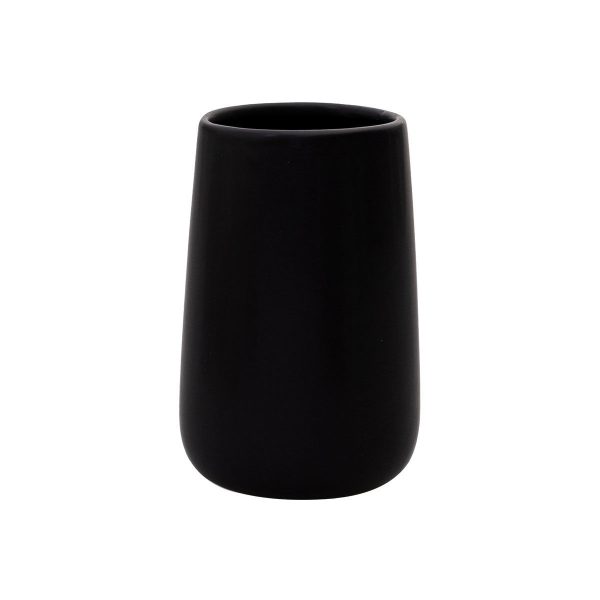 ESTIA ΠΟΤΗΡΑΚΙ ΜΠΑΝΙΟΥ BAMBOO ESSENTIALS ΔΟΛΟΜΙΤΗ ΜΑΥΡΟ