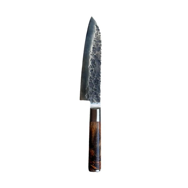ESTIA ΜΑΧΑΙΡΙ SANTOKU ΣΦΥΡΗΛΑΤΟ ΧΕΙΡΟΠΟΙΗΤΟ KYOTO 17,78cm