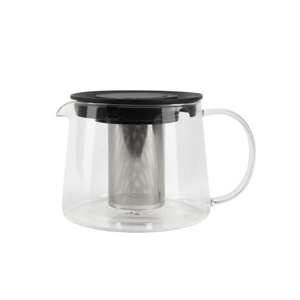 ΥΑΛΙΝΗ ΤΣΑΓΙΕΡΑ 1100ml με ΦΙΛΤΡΟ TEA LOVERS BG-38352-MM - BERGNER 0τμχ